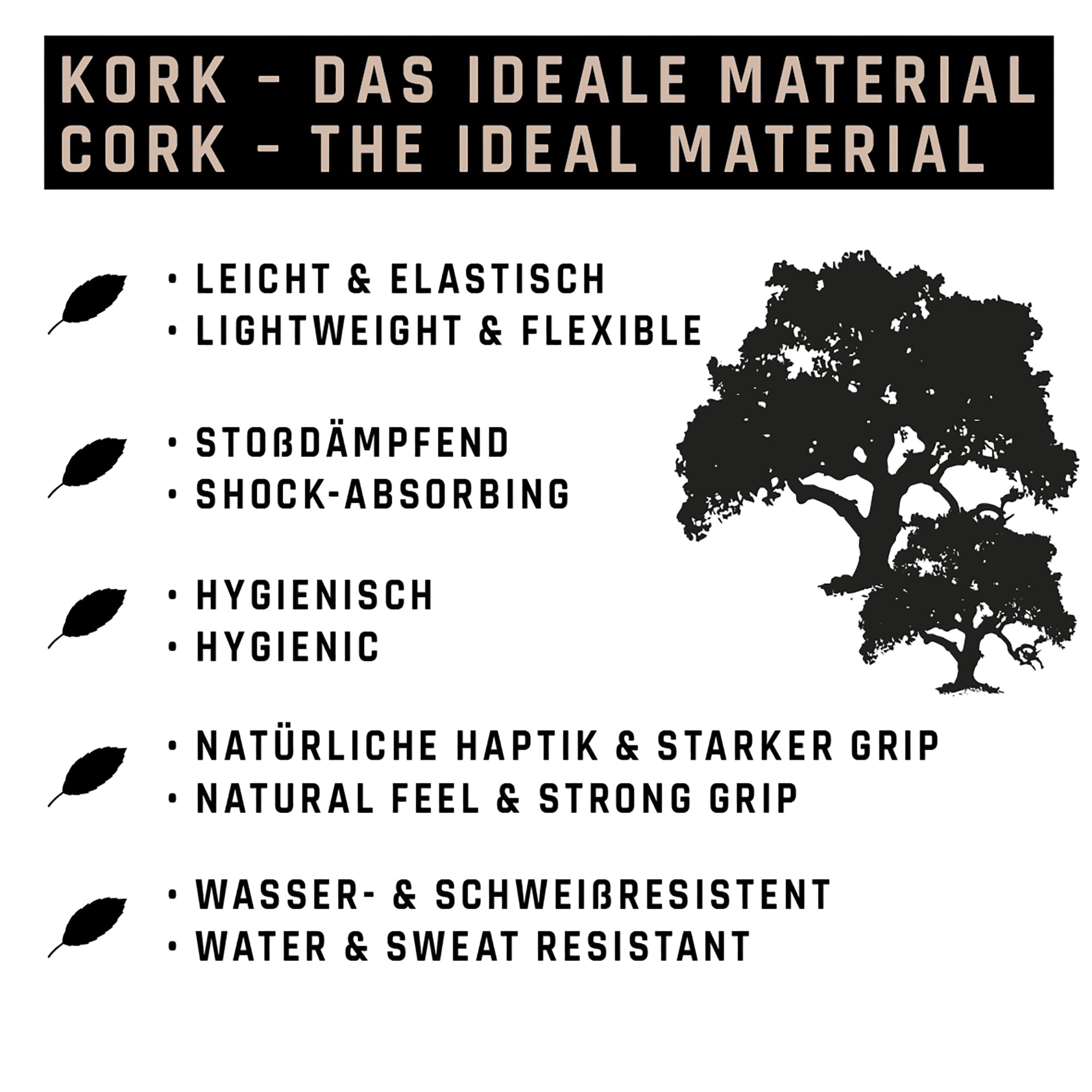 Schildkröt Outdoor Yogamatte Kork 4mm mit Gurt