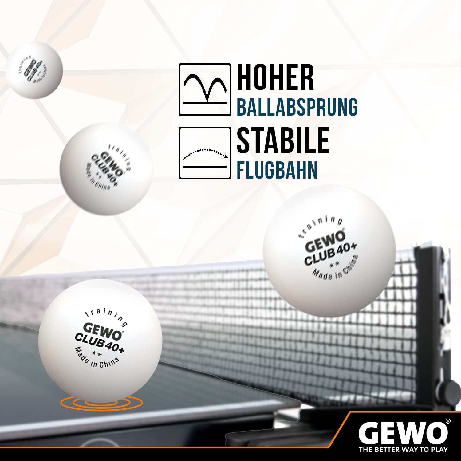 GEWO Ultra SLP Training Club Bälle weiß 72 Stück