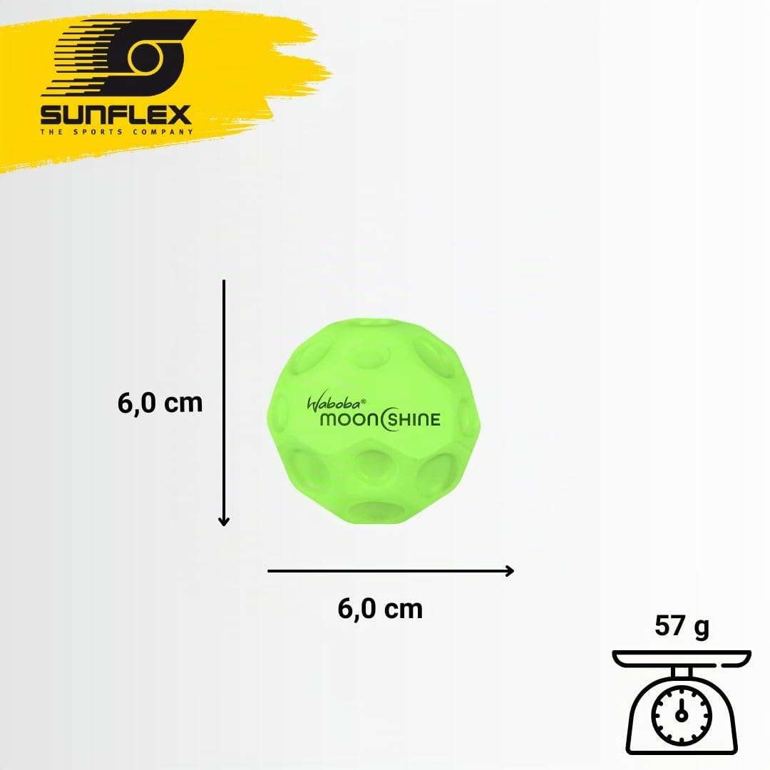 Sunflex Splash Waboba Moonshine Sprungball grün 6 cm