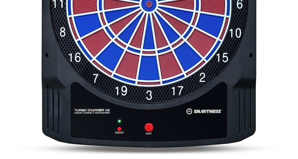 Carromco Turbo Charger 4.0 E-Dartboard App 2-Loch Bluetooth