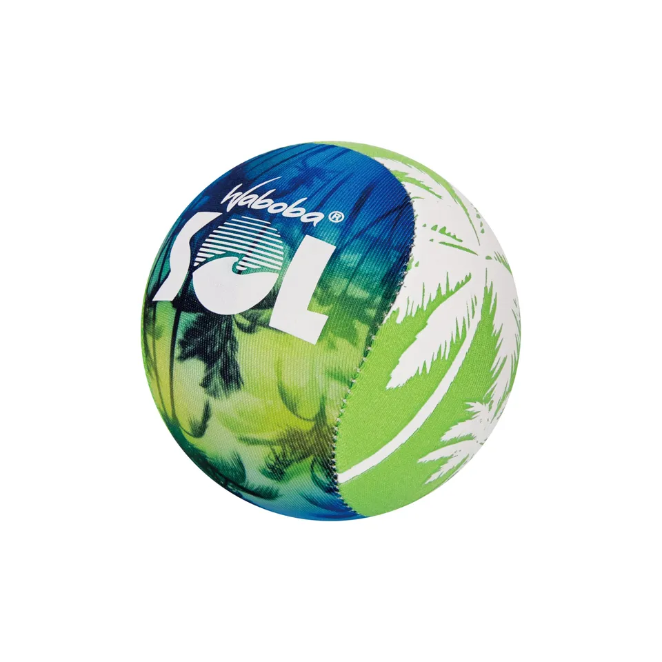 Sunflex Splash SOL Wasserball Grün Palmtrees 8 cm