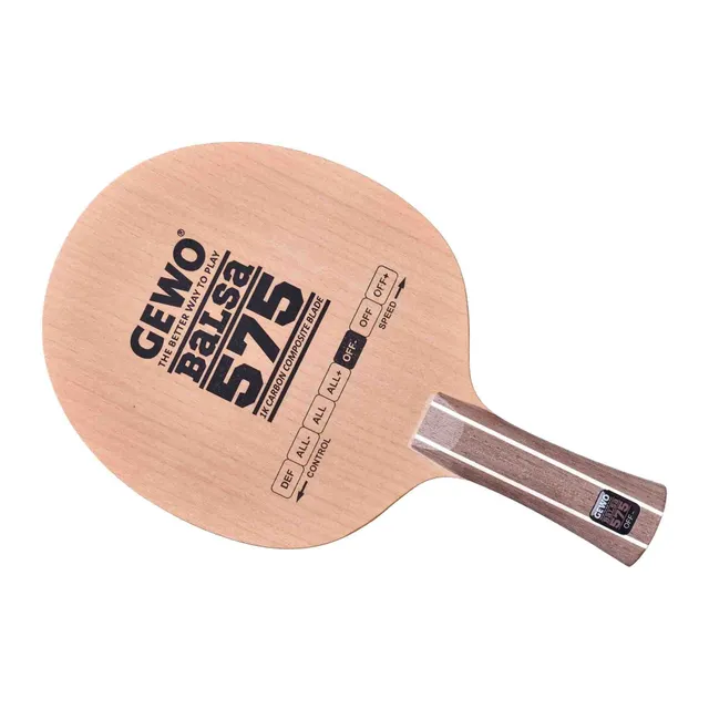 GEWO Balsa Carbon 575 Tischtennisholz Offensiv Carbonholz