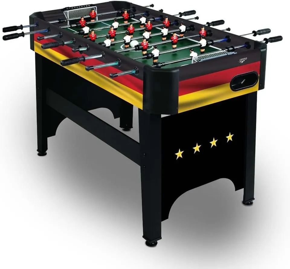 Carromco Deutschland-XT Kickertisch 121cm 22 Spieler 4 Bälle