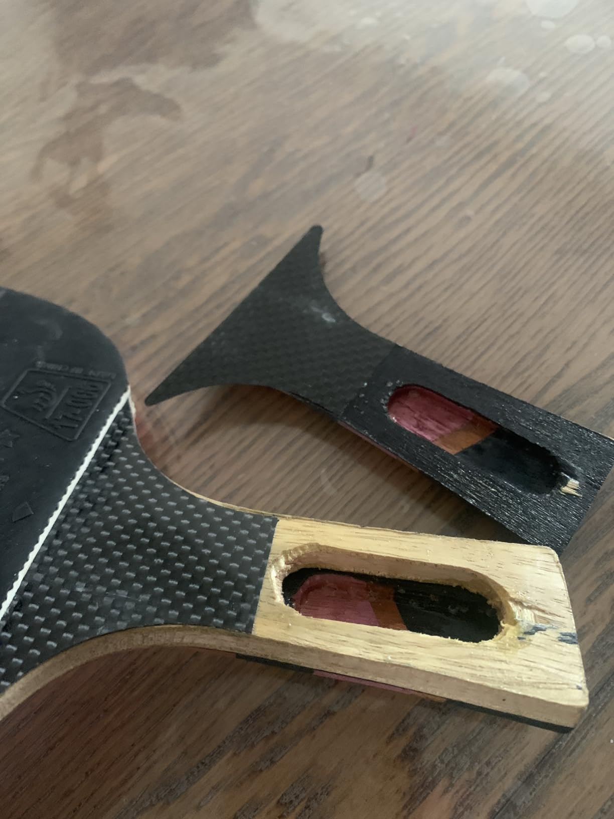 Cornilleau Excell 3000 Carbon Tischtennisschläger konkav offensiv