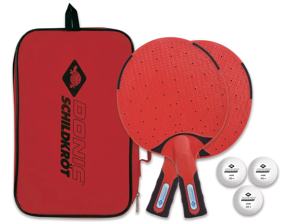 Schildkröt Outdoor Tischtennis-Set Weatherproof 2+3 Tasche