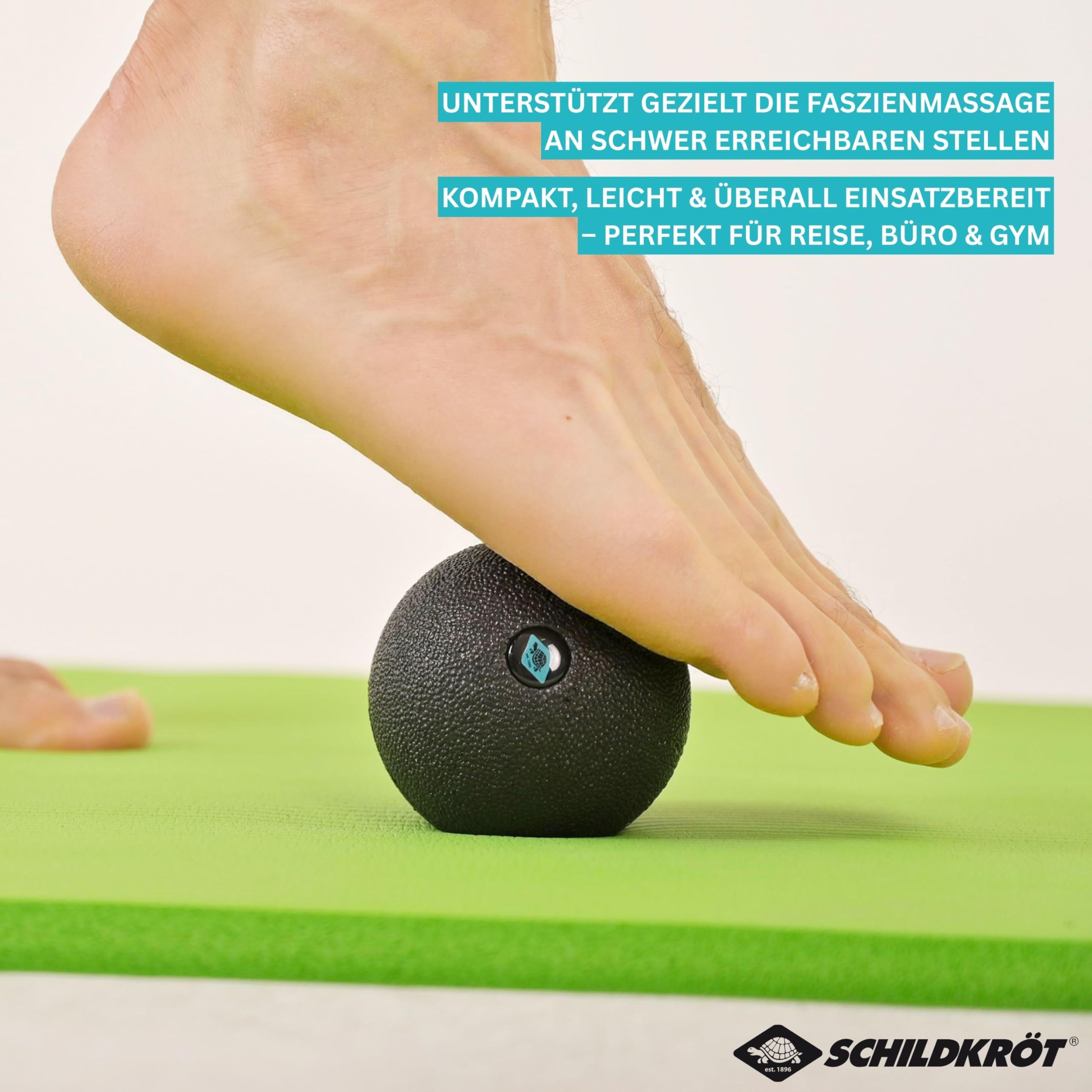 Schildkröt Dual Massage Set Faszienball + Peanutball EPP