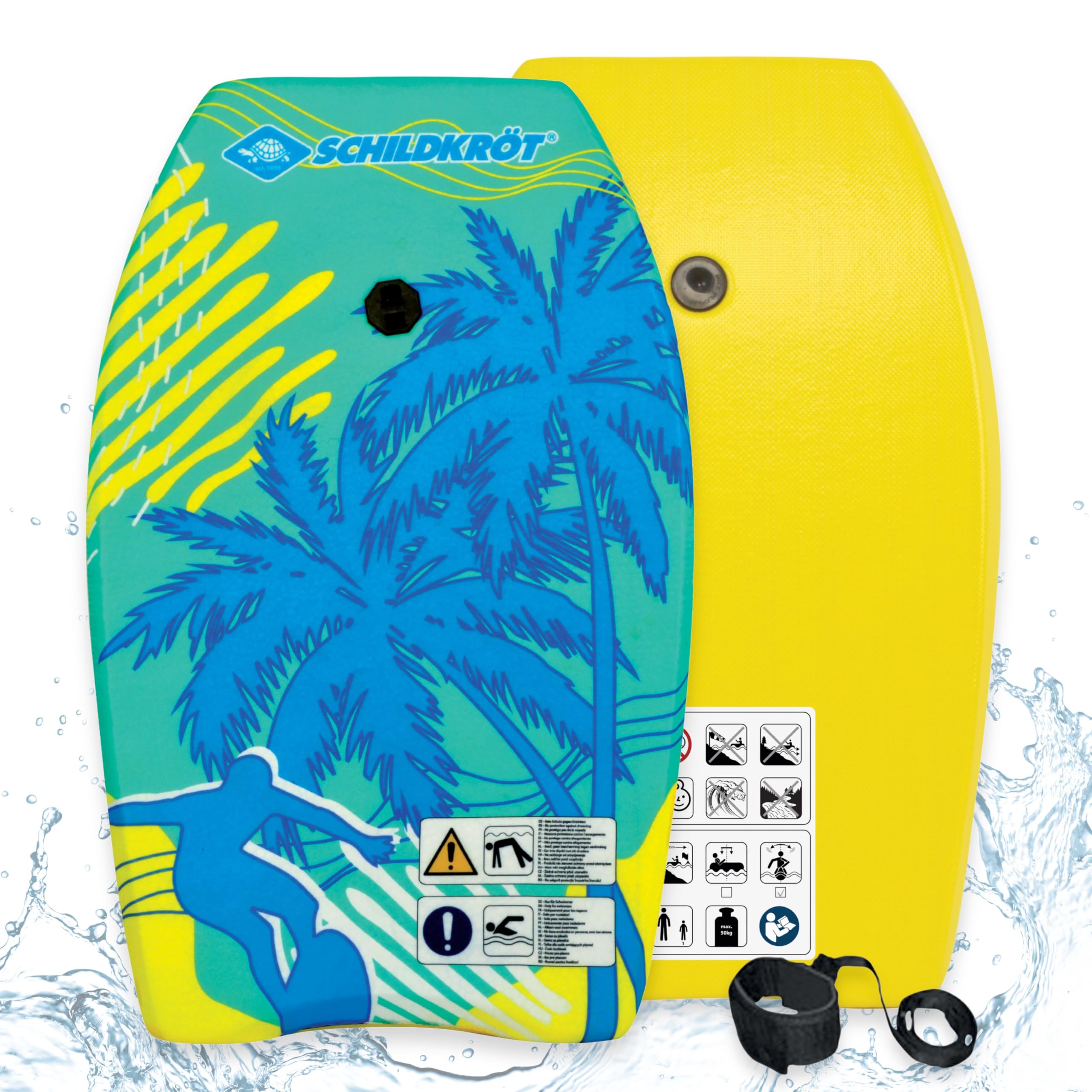 Schildkröt Outdoor Bodyboard M 68x43cm Nylon bis 60kg