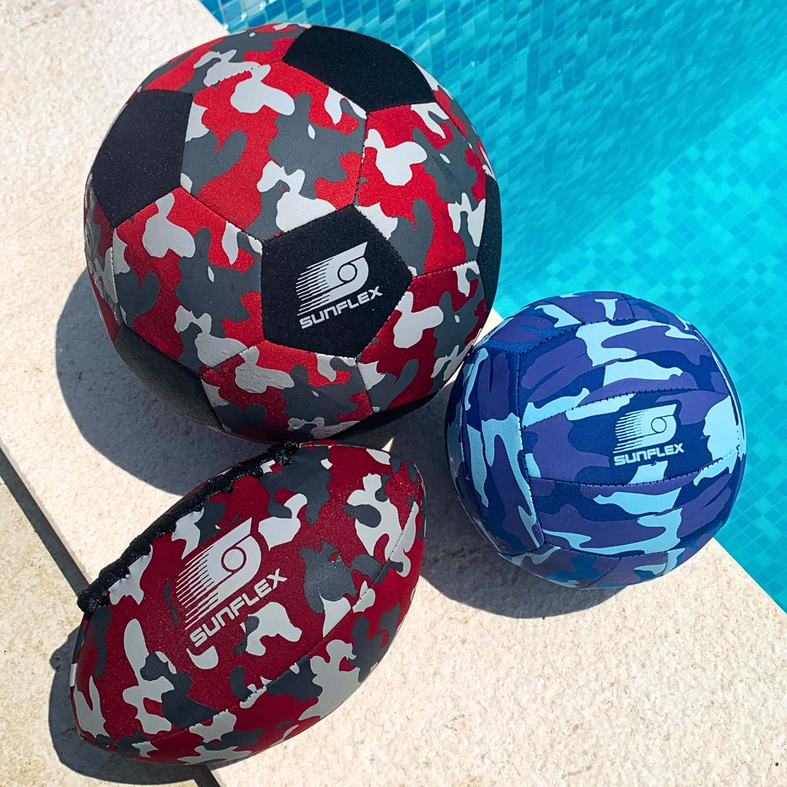 sunflex NEOREMIX Funball Neopren Gr.3 Camo 15 cm