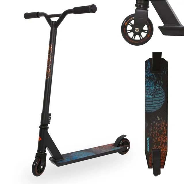 Schildkröt 360 Space Stunt Scooter Alu-Deck 100mm ab 8 J.