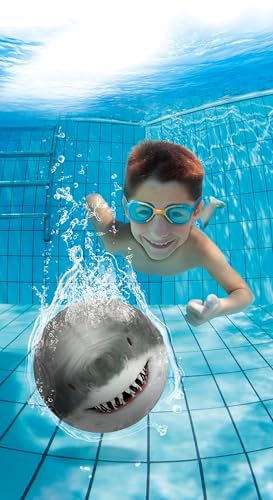 Sunflex Action Pro Diving Ball Hai Wasserball 23cm Kinder