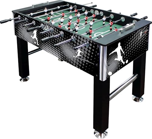 Carromco Black-Vitesse-XT Kickertisch Foosball 146x84 cm