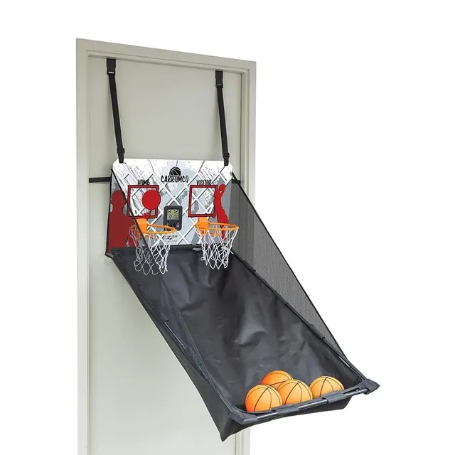 Carromco Leisure Indoor Basketball Türspiel faltbar +4 Bälle