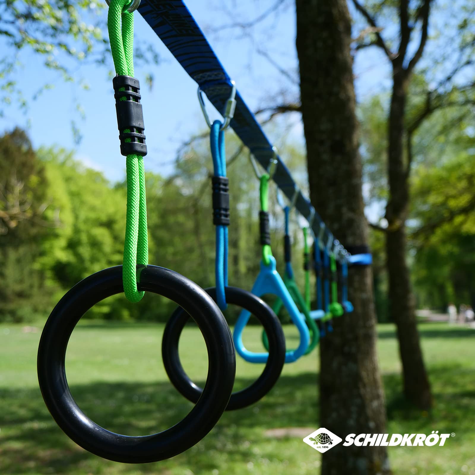 Schildkröt Outdoor Jungle Ring Set Turnringe 2er 18cm