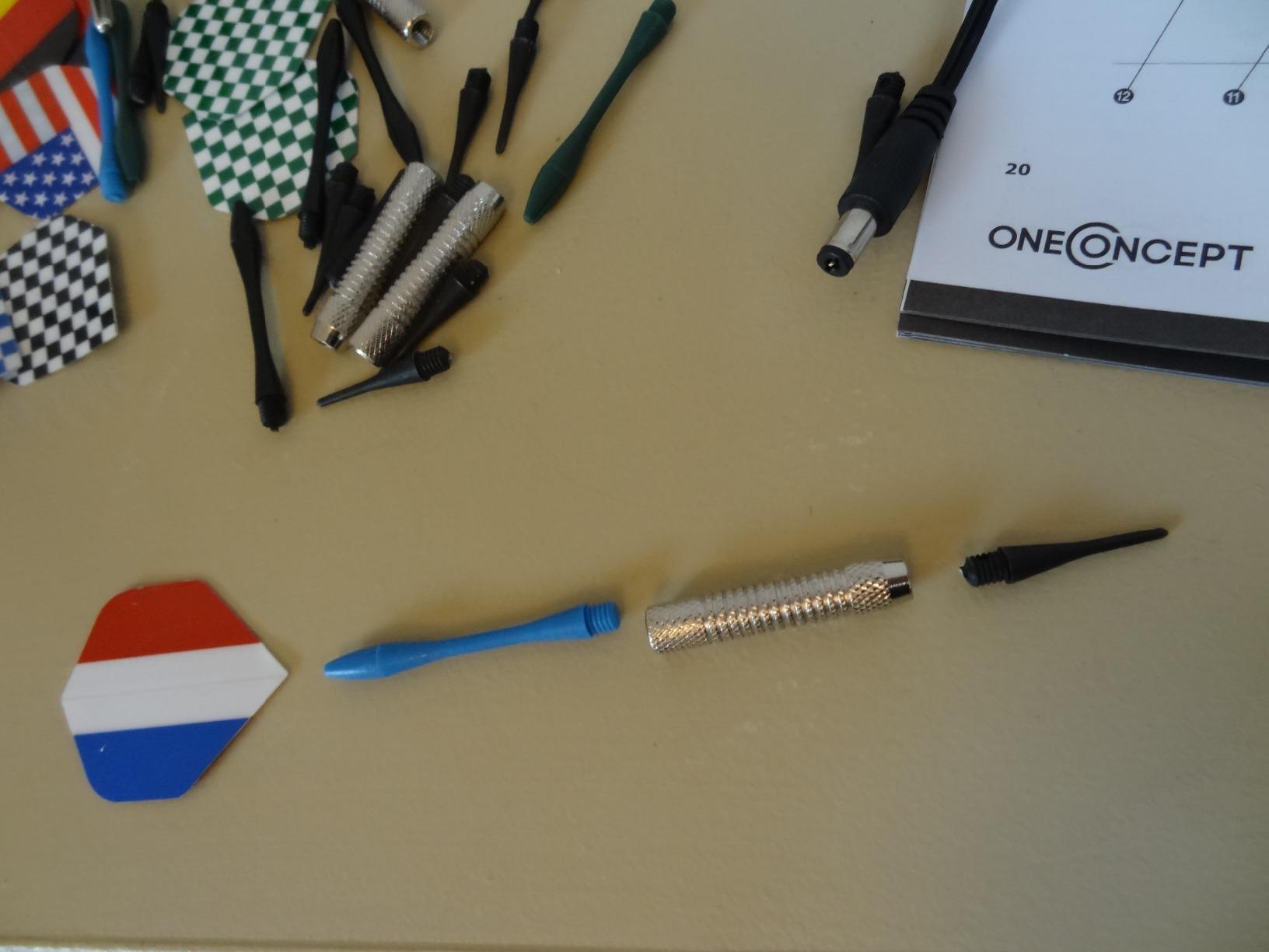 Carromco Darts Softdart Set L 3 Pfeile 16g + 50 Spitzen