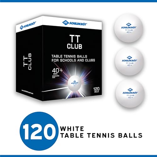 Schildkröt Outdoor TT-Club Tischtennisball weiß 120 Stück