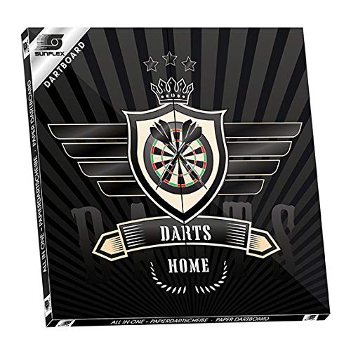 Sunflex Youngster All in One Dartscheibe Papier 44,45cm