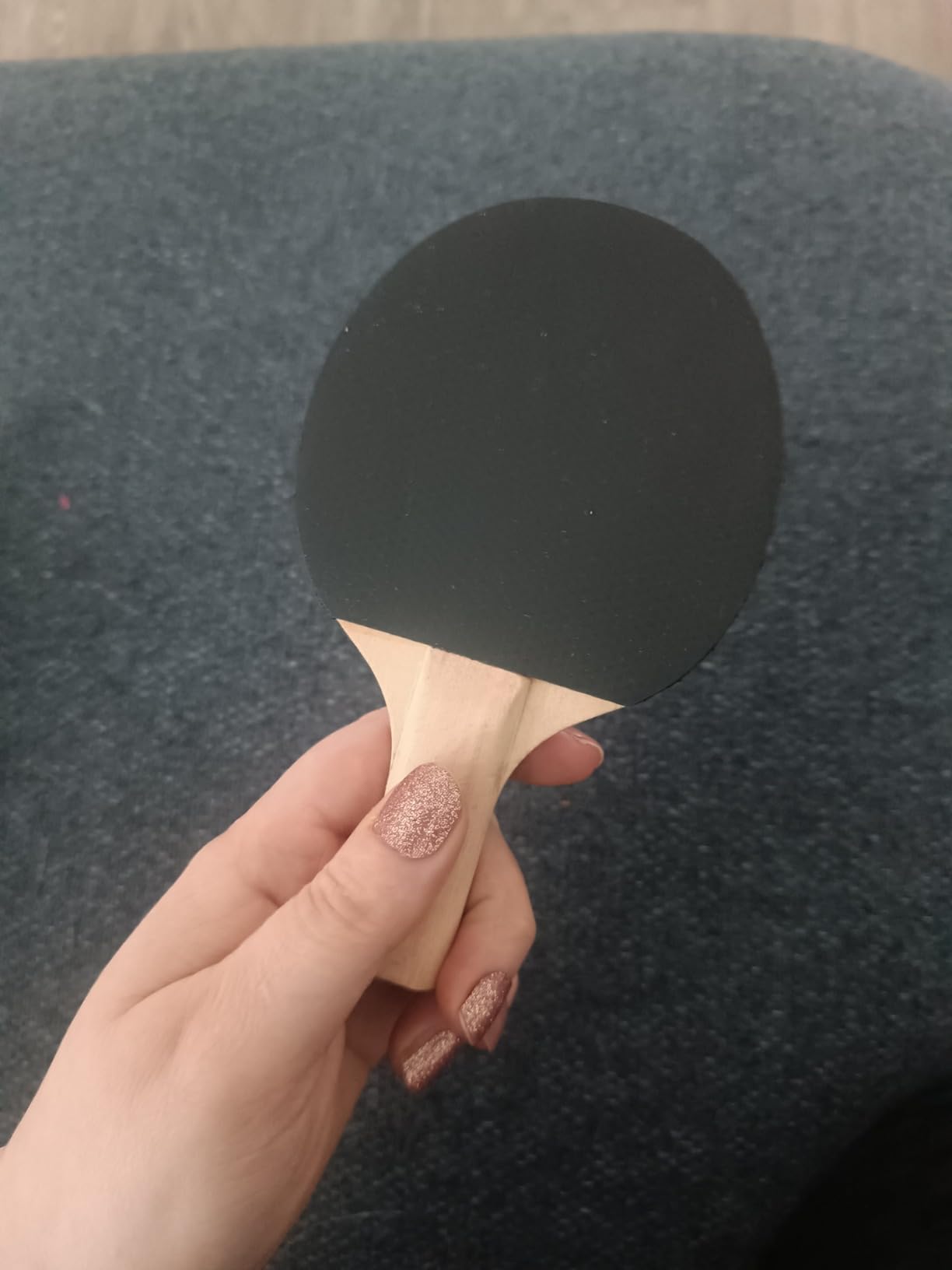 GEWO Player Mini Tischtennisschläger 15,5cm rot-schwarz