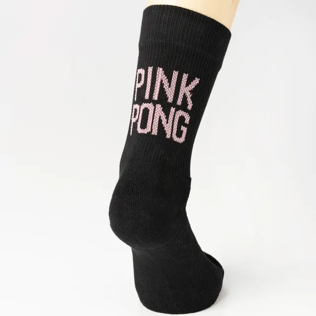 Mr. Tischtennis Socke PinkPong Schwarz
