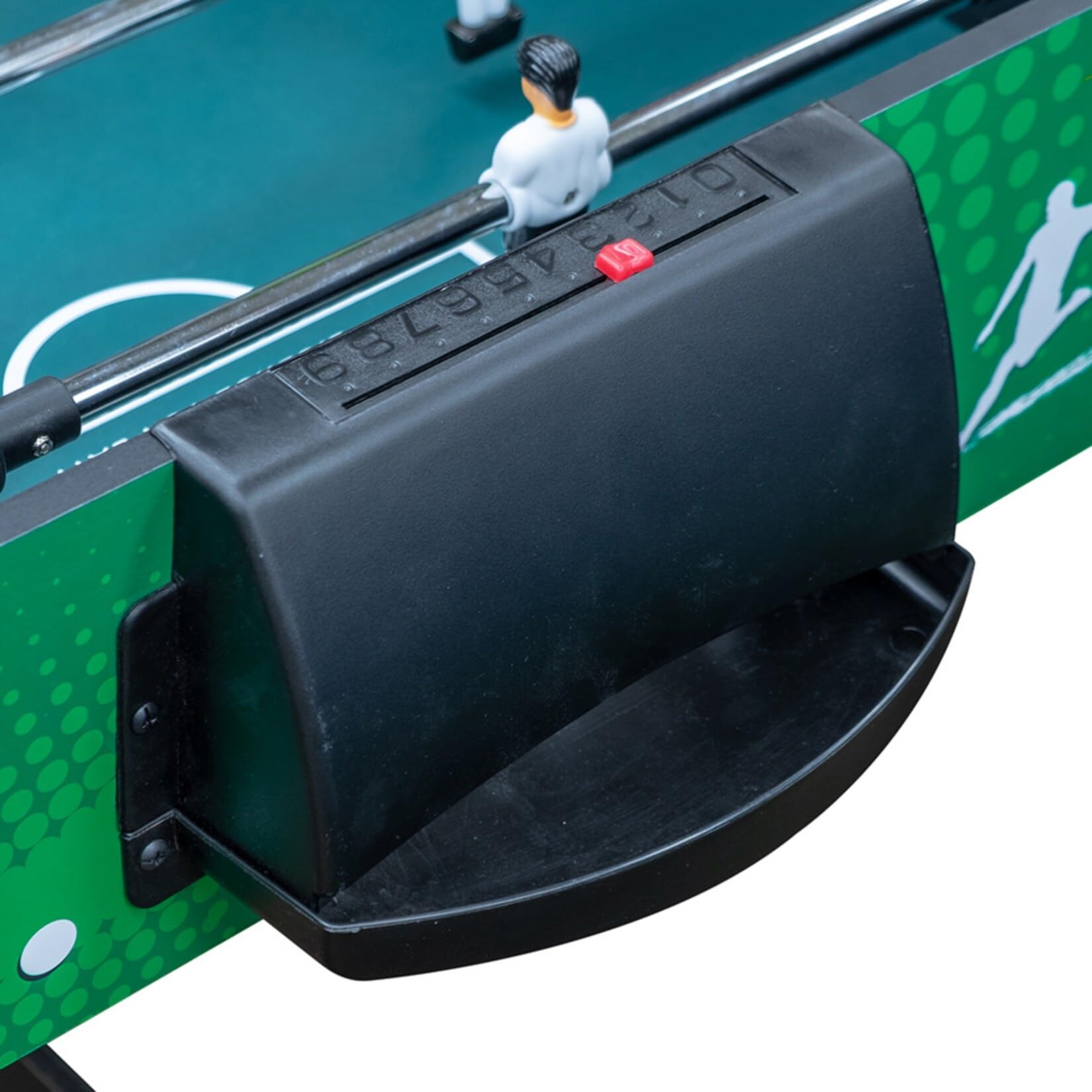 Carromco Level-XT Kickertisch höhenverstellbar 123cm 2 Bälle