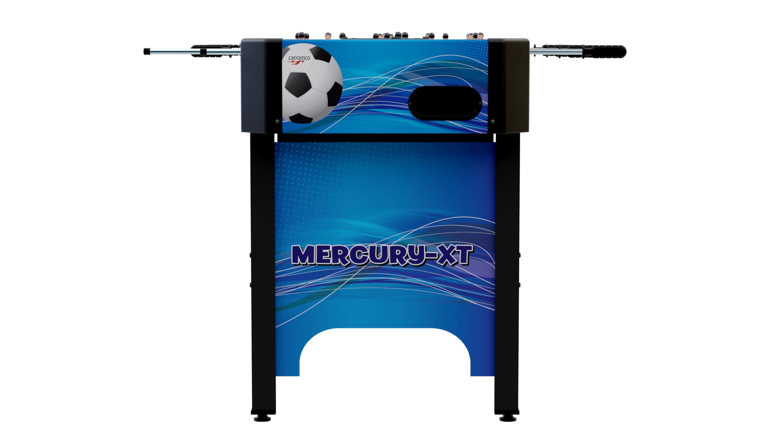 Carromco Mercury-XT Kickertisch 122cm mit Bällen