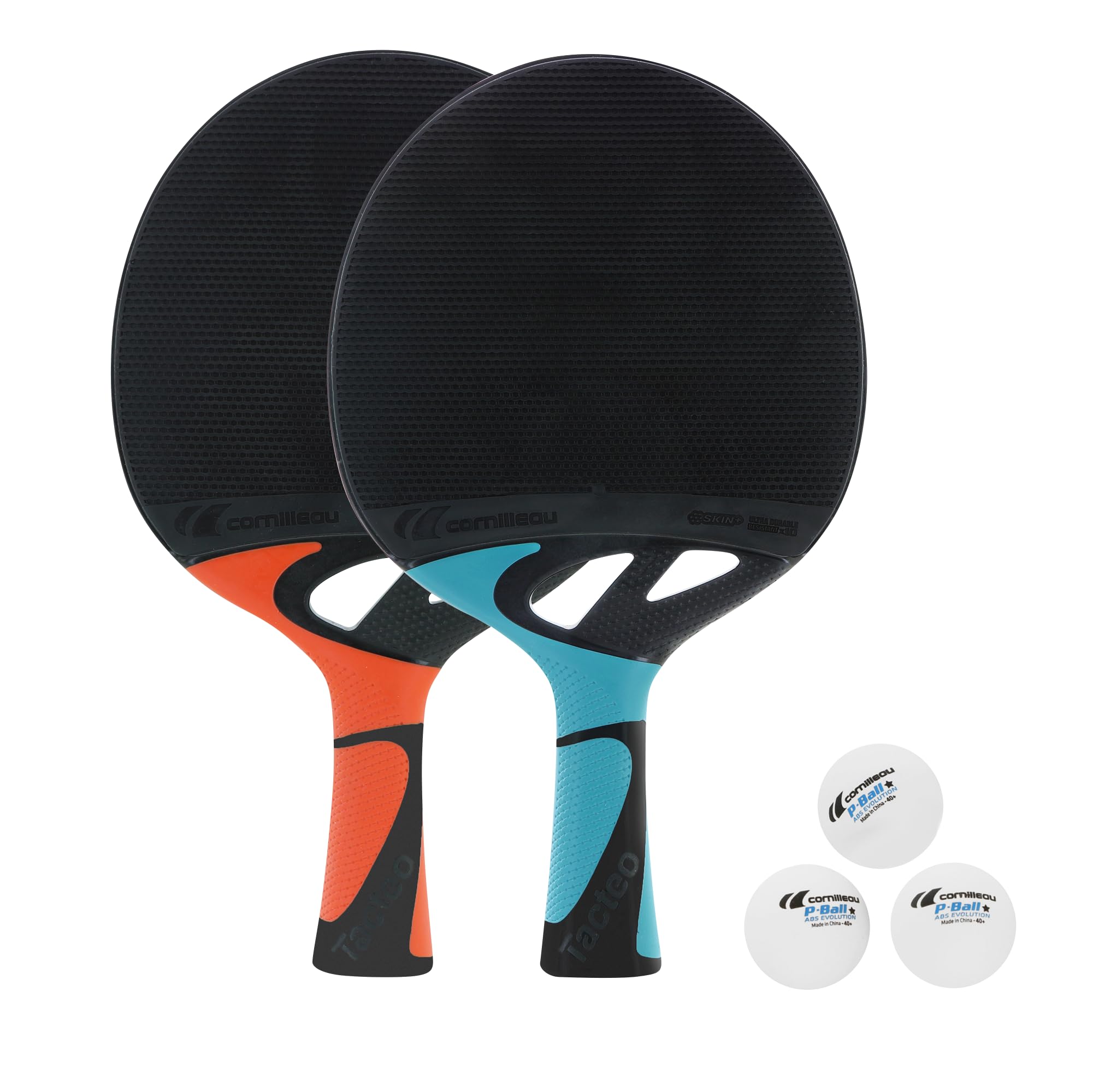 Cornilleau Tacteo Duo Tischtennisschläger Set 2+3 Outdoor