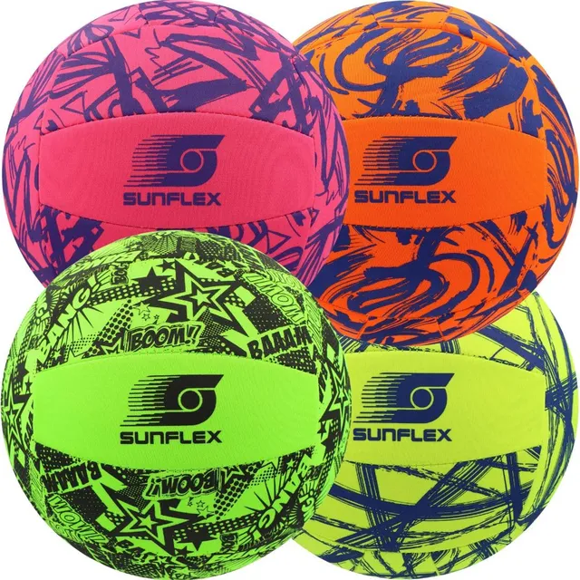 Sunflex Funky Beachball Größe 5 grün Neopren 20 cm