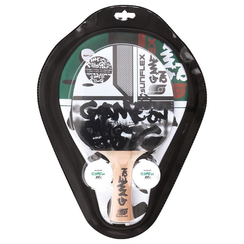 Sunflex Prime Game On Tischtennisschläger-Set 2er Retro