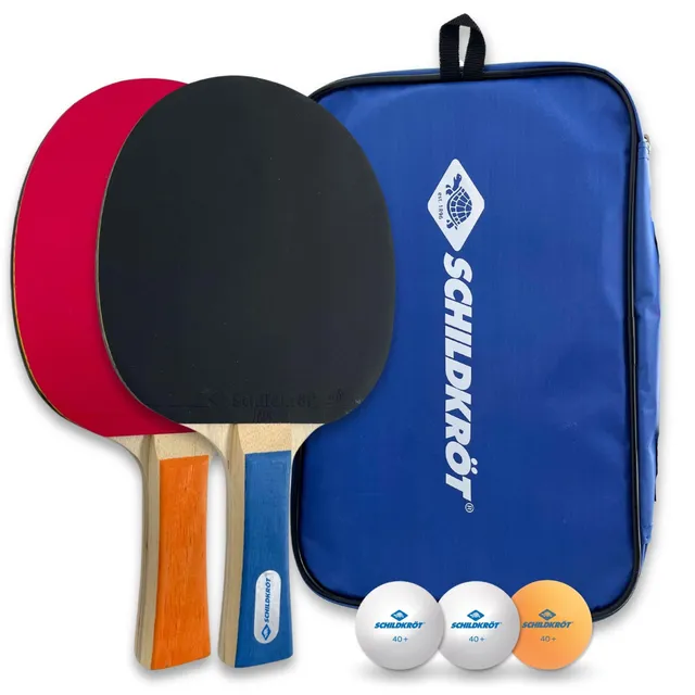 Donic-Schildkröt Hobby Tischtennis-Set 2 Schläger + 3 Bälle