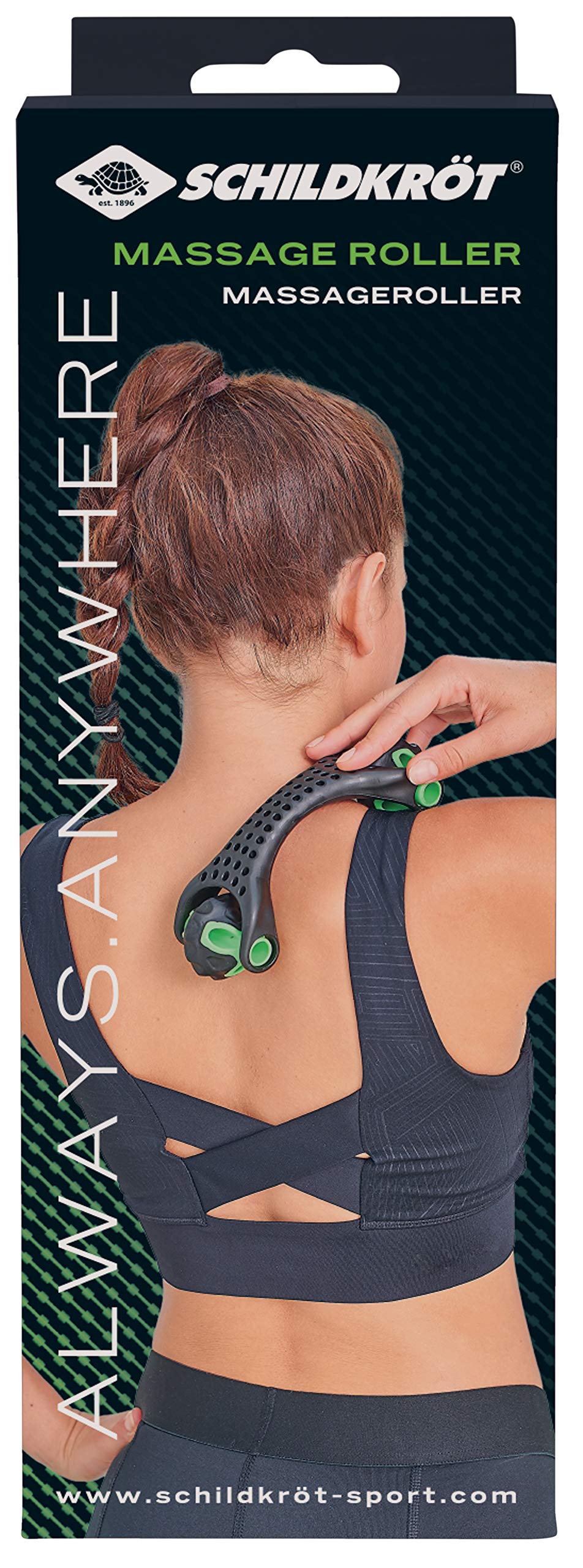 Schildkröt Outdoor Massage Roller TPE 19 cm