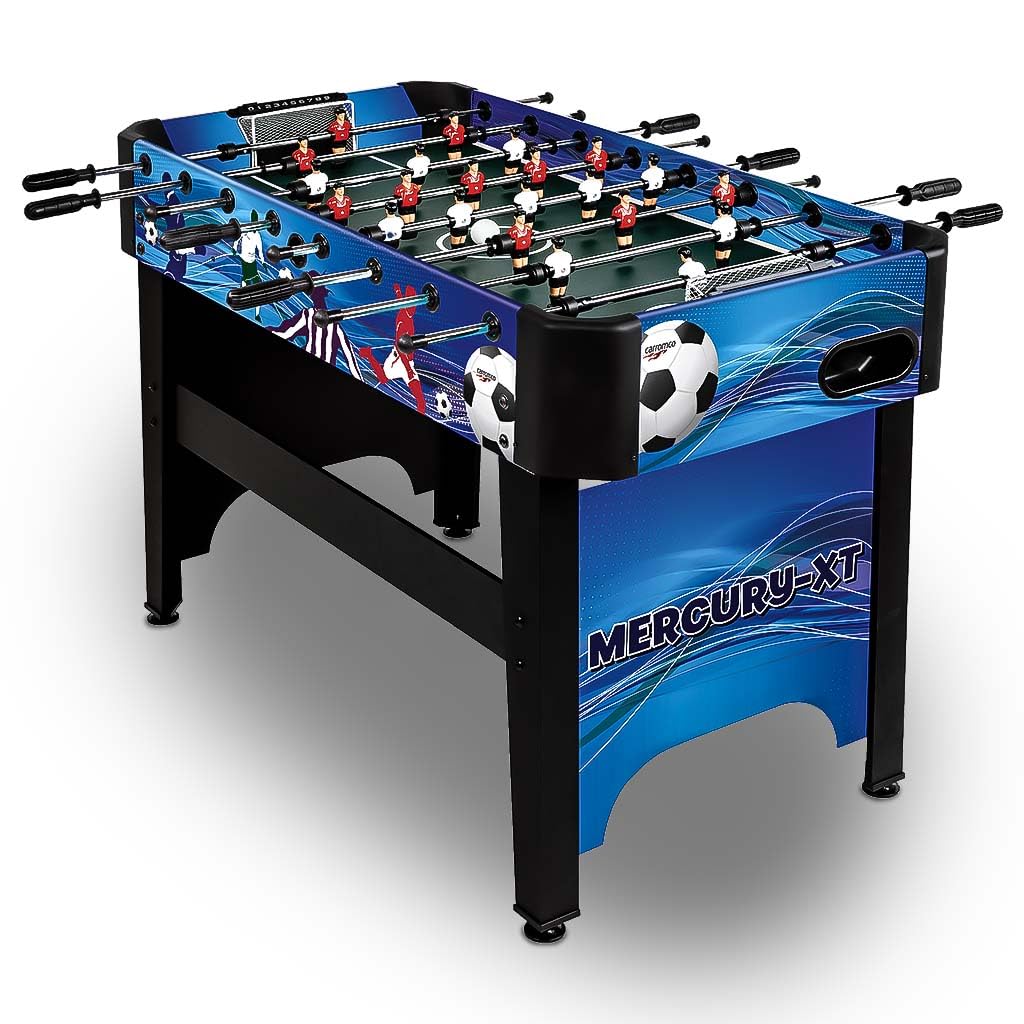 Carromco Mercury-XT Kickertisch 122cm mit Bällen