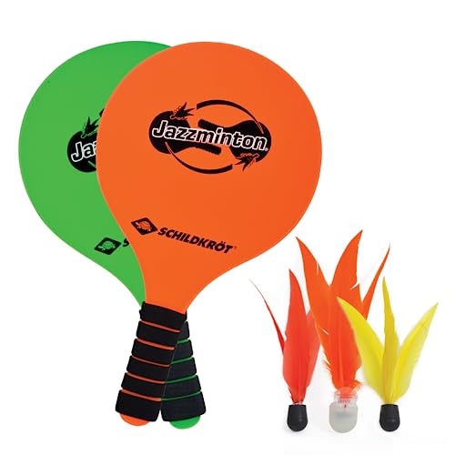 Schildkröt Outdoor Jazzminton Set Paddles + 3 Birdies LED