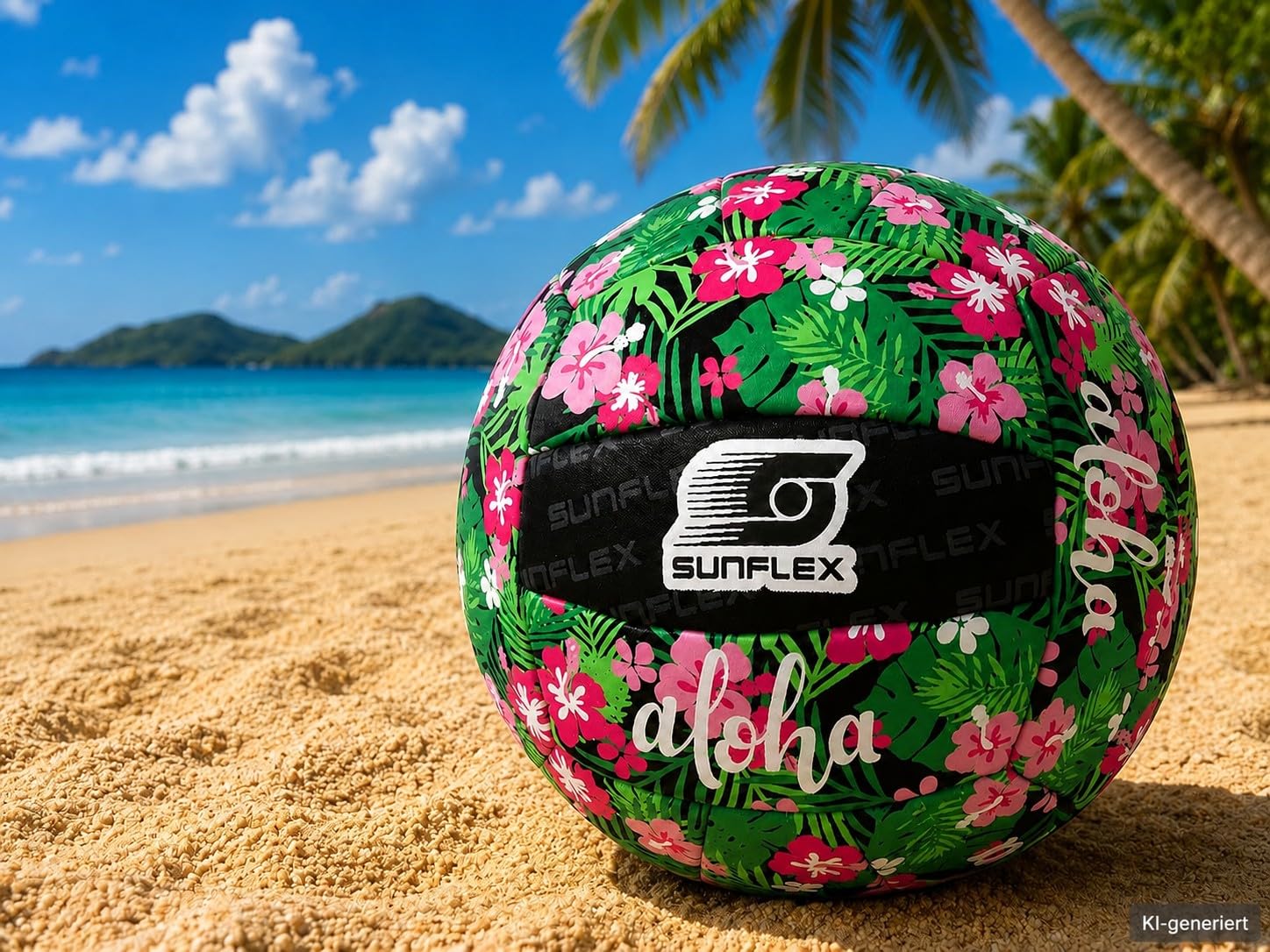 sunflex Action Pro Beachball Tropical Flower Größe 3