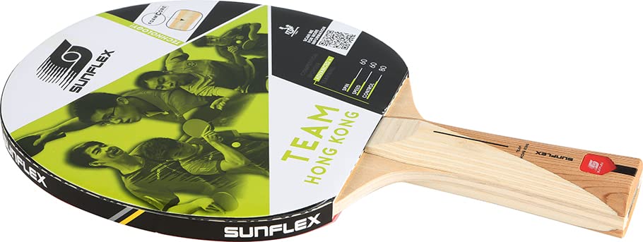Sunflex Team Hong Kong Tischtennisschläger 160g ITTF