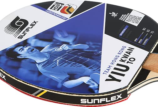 Sunflex Yiu Kwan To Tischtennisschläger Mikado ITTF