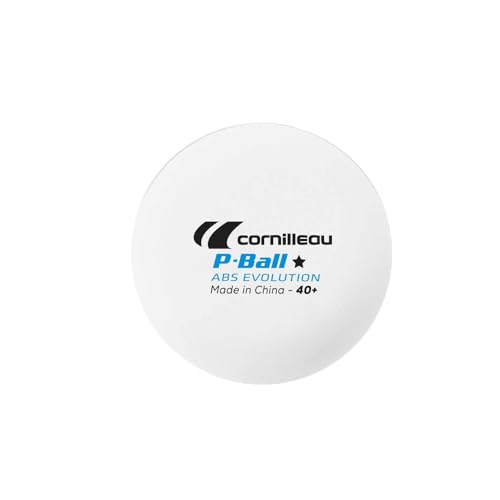 Cornilleau Bälle ITTF 1 Star Tischtennisbälle Weiß 6er