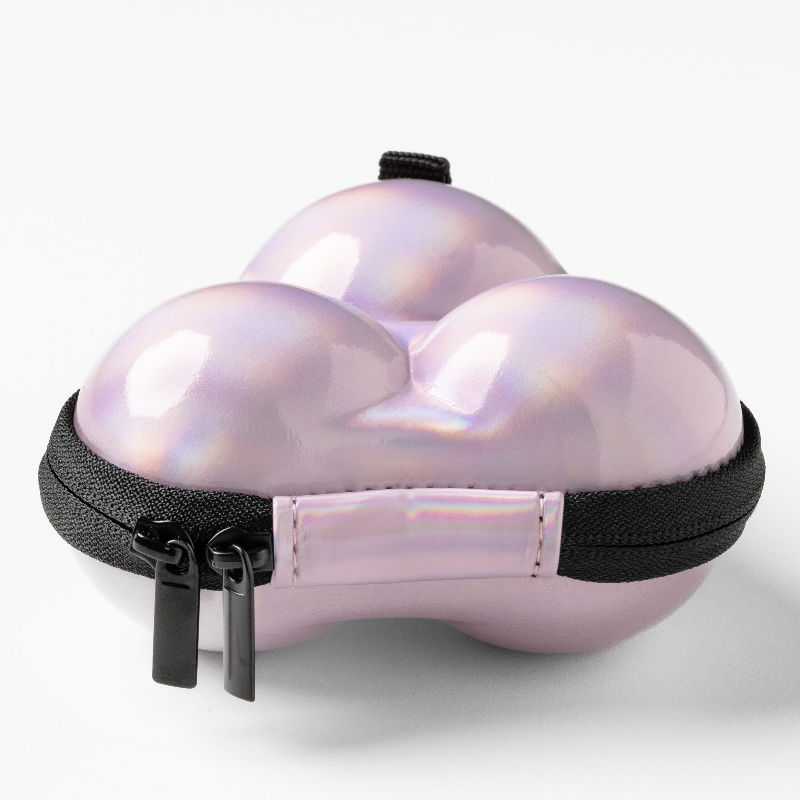 Mr. Tischtennis Ball Case Ballbox 3 Bälle pink