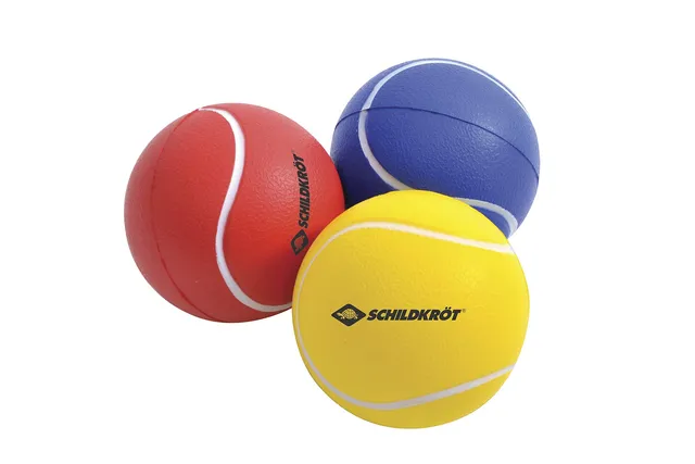 Schildkröt Outdoor Softbälle 3er Ø7cm PU-Schaum Bunt