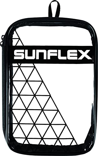 Sunflex Color Comp Double Tischtennishülle schwarz 2 Schläger