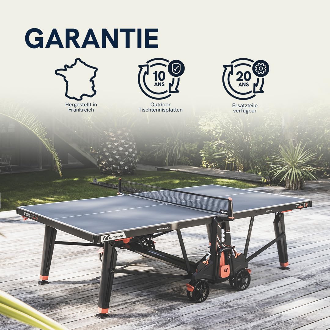 Cornilleau 700X Tischtennisplatte Outdoor 8mm wetterfest
