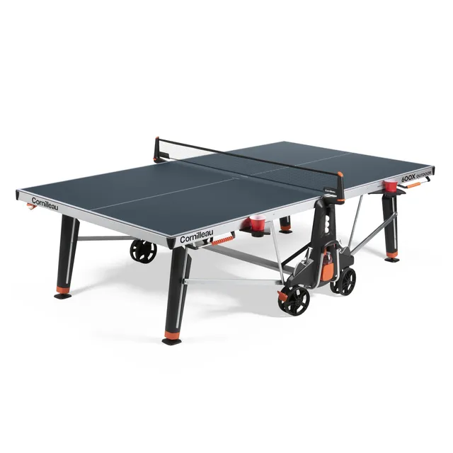 Cornilleau 600X Tischtennisplatte Outdoor Klappbar Blau 7mm