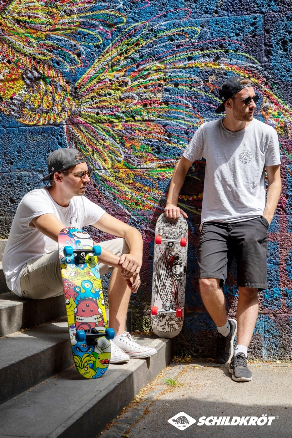 Schildkröt Outdoor Slider 31 Monsters Skateboard 79x20 cm