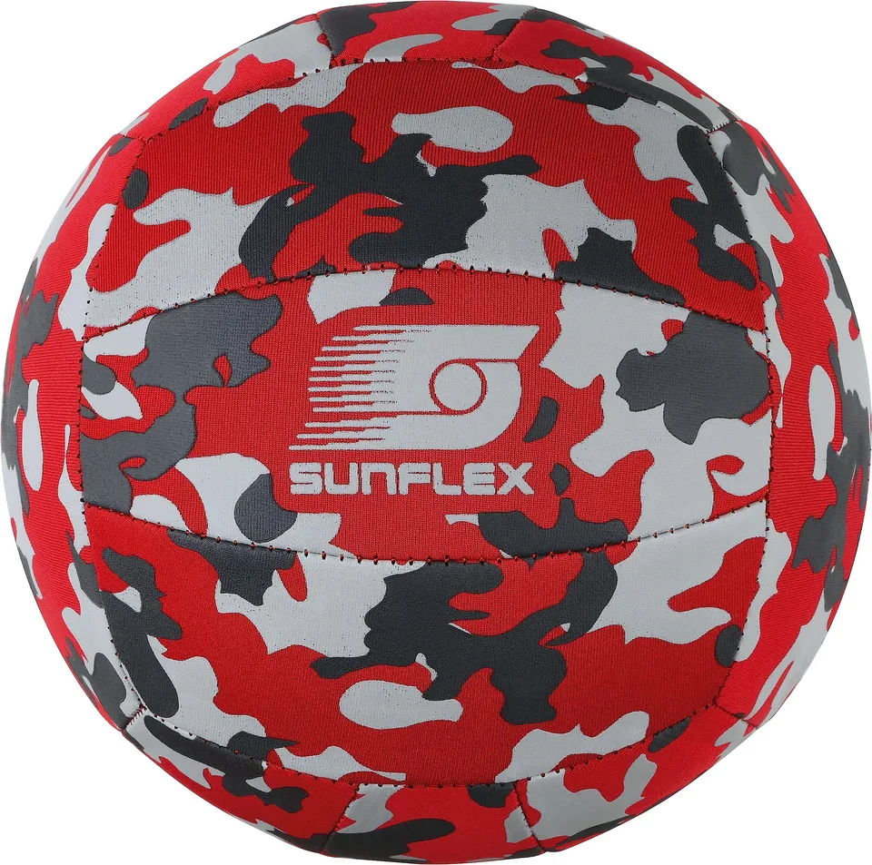 Sunflex Neoremix Funball Camo Rot Größe 5 Volleyball