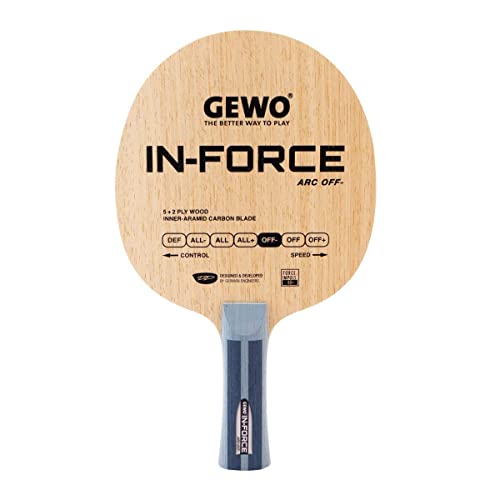 GEWO In-Force ARC Off- Tischtennisholz konkav 85g