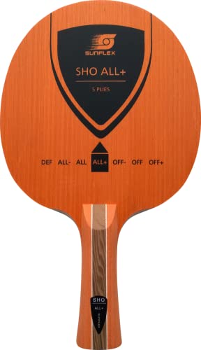 Sunflex Sho All+ Tischtennisholz gerade 5-schichtig