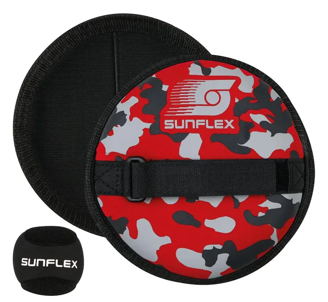 Sunflex Neoremix Sure Catch Set Camo Rot Klettballspiel