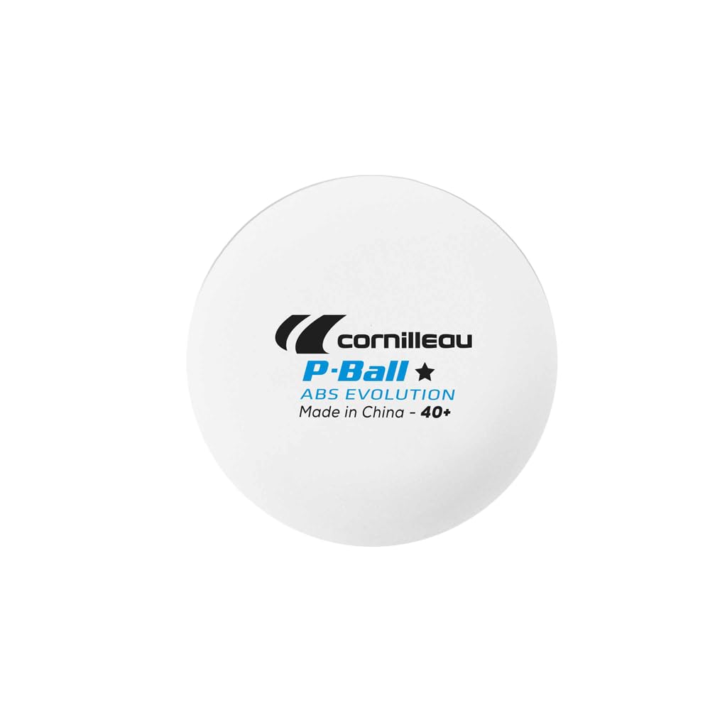 Cornilleau Bälle ITTF 1 Star Tischtennisbälle Weiß 6er