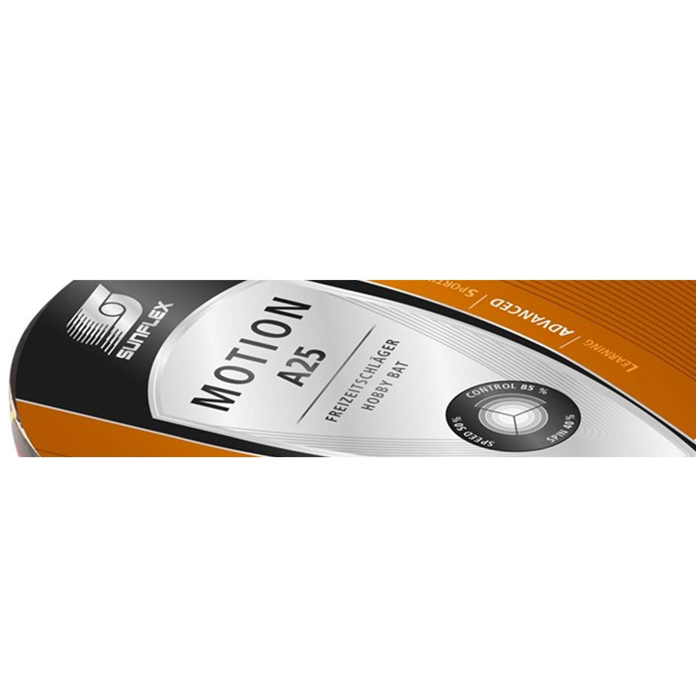 Sunflex AF 50 Motion A25 Tischtennis-Set 2 Schläger 6 Bälle