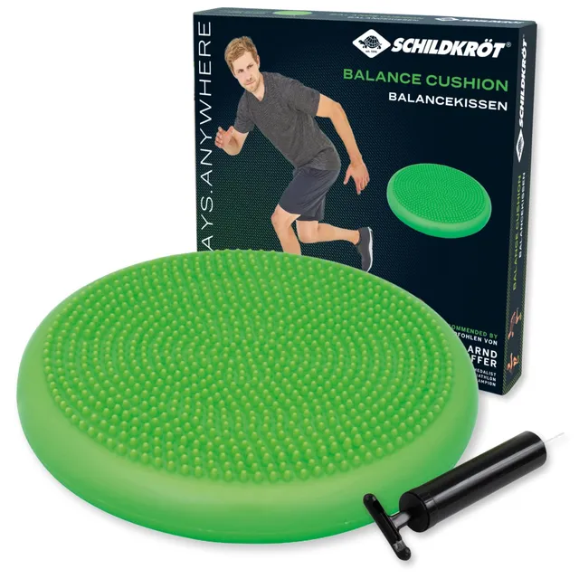 Schildkröt Outdoor Balance-Kissen grün 33 cm mit Pumpe