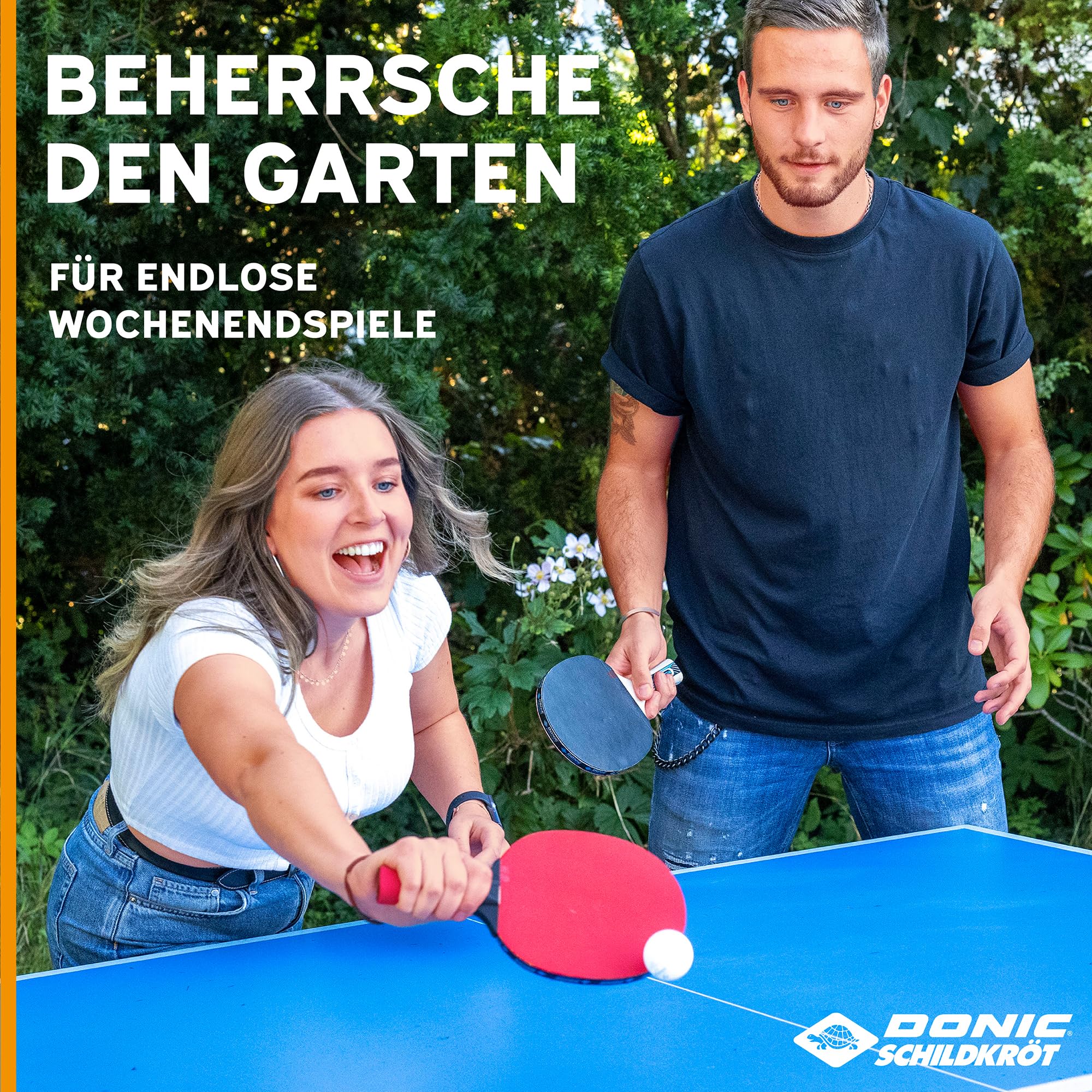 Schildkröt Jade Tischtennisbälle weiß 144 Stk Poly 40+