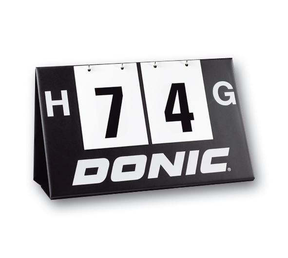 Donic Spielstandsanzeige Heim Gast Zähltafel 0-9